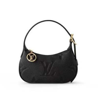 루이비통 여성 블랙 호보백 - Louis vuitton Womens Mini Moon - lv1638x