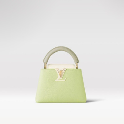 루이비통 여성 그린 카푸신 - Louis vuitton Womens Green Capucines - lv1660x