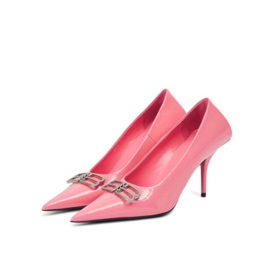 발렌시아가 여성 핑크 하이힐 - Balenciaga Womens Pink High-heels - ba551x
