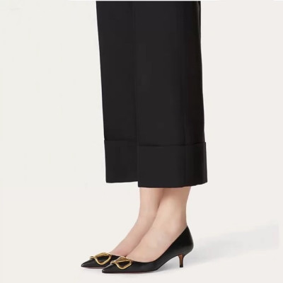 발렌티노 여성 블랙 구두 - Valentino Womens Black Shoes - va431x