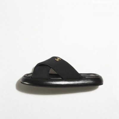 샤넬 여성 블랙 슬리퍼 - Chanel Womens Black Slippers - ch494x