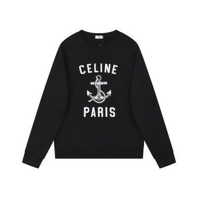 셀린느 남성 모던 블랙 맨투맨 - Celine Mens Black Tshirts - Ce183x