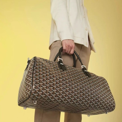 고야드 남성 블랙 키폴 - Goyard Mens Black Keepall - go04x