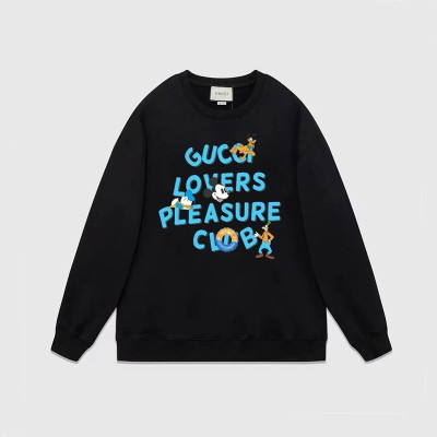 구찌 남성 베이직 블랙 맨투맨 - Gucci Mens Black Tshirts - Gu939x