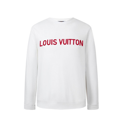 루이비통 남성 모던 화이트 맨투맨 - Louis vuitton Mens White Tshirts - lv1719x