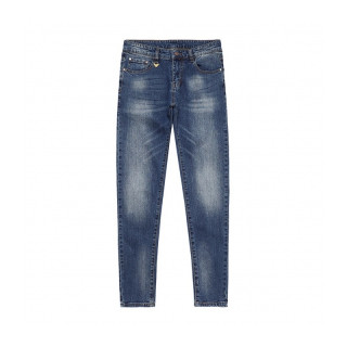 알마니 남성 트렌디 블루 청바지 - Armani Mens Blue Jeans - ar16x