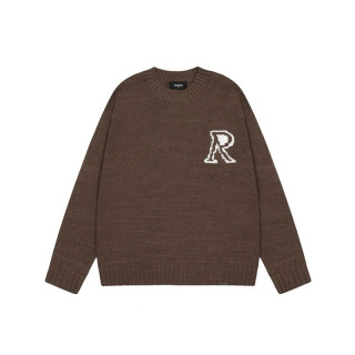 리프리젠트 남성 브라운 크루넥 스웨터 - Represent Mens Brown Sweaters - rep88x