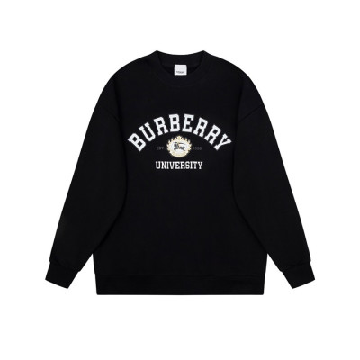 버버리 남성 크루넥 블랙 맨투맨 - Burberry Mens Black Tshirts - bu261x