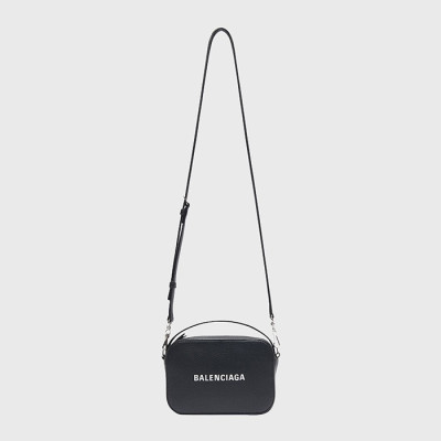 발렌시아가 여성 에브리데이 카메라 백 【매장-150만원대】 - Balenciaga Women Black Cross Bag - ba576x