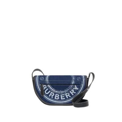 버버리 여성 크로스백 데님 가방 로고 【매장-240만원대】 - Burberry Womens Blue Cross Bag - bu278x