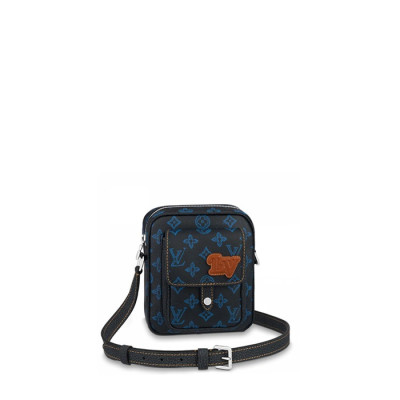 루이비통 남성 블루 카메라 백 【매장-250만원대】 - Louis vuitton Mens Blue Camera Bag - lv1829x