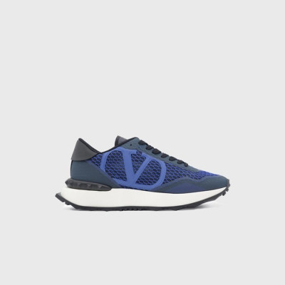 발렌티노 남성 네트 러너 블루 스니커즈 【매장-140만원대】 - Valentino Mens Blue Sneakers - va321x