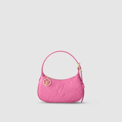 루이비통 여성 미니 문 로즈 롤리팝 M82487 - Louis vuitton Womens Pink Hand Bag - lv1844x