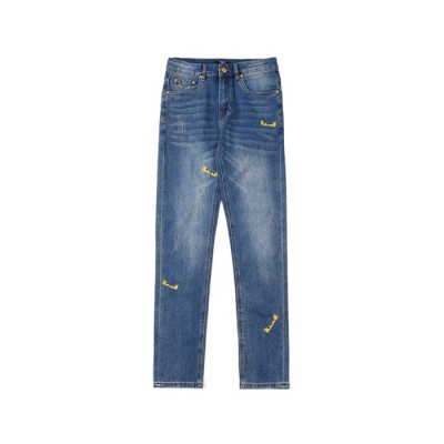 펜디 남성 블루 청바지 - Fendi Mens Blue Jeans - fe197x