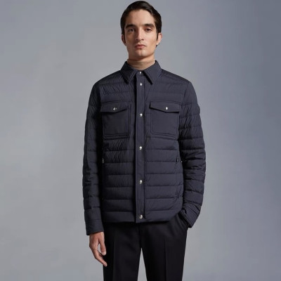 몽클레어 남성 블랙 경랑 패딩 - Moncler Mens Black Padding - mo168x