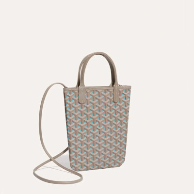 고야드 여성 미니 그레이 크로스백 - Goyard Womens Gray Cross Bag - go11x