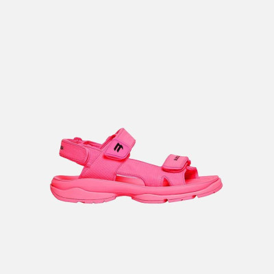 발렌시아가 남/녀 TOURIST 핑크 샌들 【매장-110만원대】 - Balenciaga Unisex Pink Sandals - ba602x