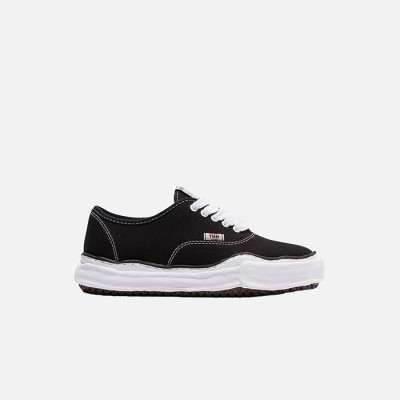 메종 미하라 야스히로 남/녀 베이커 블랙 스니커즈 【매장-100만원대】 - Maison Mihara Yasuhiro Unisex Black Sneakers - ma224x