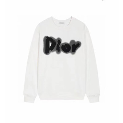 디올 남성 클래식 화이트 긴팔티 - Dior Mens White Tshirts - di692x