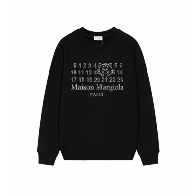 메종 마르지엘라 남성  블랙 맨투맨 - Maison Margiela Mens Black Tshirts - mai212x