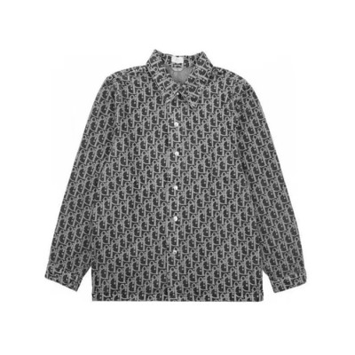 디올 남성 캐쥬얼 블랙 셔츠 - Dior Mens Black Shirts - di696x