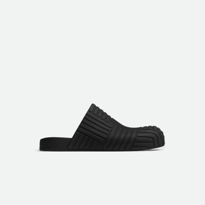 보테가베네타 남성 블랙 슬라이드 【매장-100만원대】 - Bottega Veneta Mens Black Slippers - bv168x