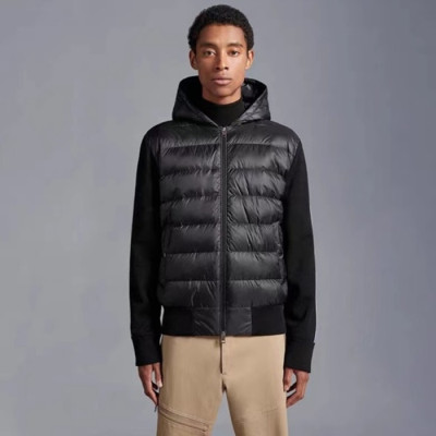 몽클레어 남성 블랙 다운 자켓 - Moncler Mens Black Down Jackets - mo187x