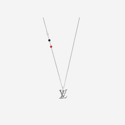 루이비통 남성 인피니티 도트 펜던트 M01089 【매장-110만원대】 - Louis vuitton Mens White Gold Necklace - acc253x