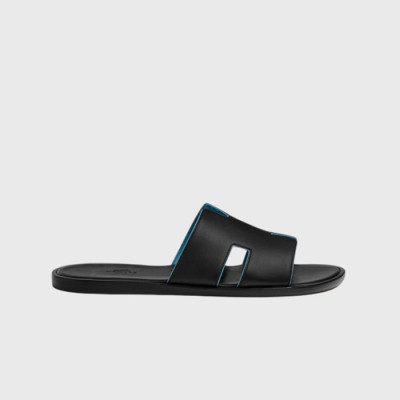 에르메스 남성 이즈미르 샌들 【매장-150만원대】 - Hermes Mens Black Slippers - he285x