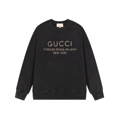 구찌 남성 베이직 블랙 맨투맨 - Gucci Mens Black Tshirts - gu1021x
