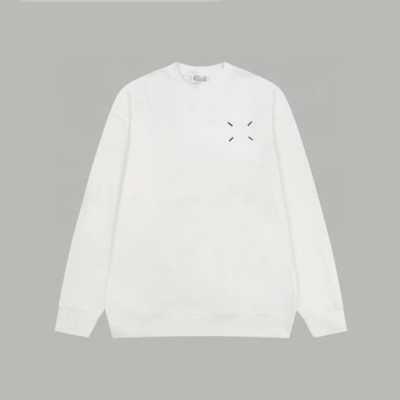 메종 마르지엘라 남성 화이트 맨투맨 - Maison Margiela Mens White Tshirts - mai218x