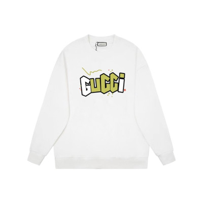 구찌 남성 베이직 화이트 맨투맨 - Gucci Mens White Tshirts - gu1031x