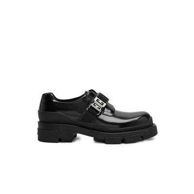 지방시 남성 4G 테라 로퍼 【매장-200만원대】 - Givenchy Mens Black Loafer - gi341x