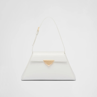 프라다 여성 화이트 숄더백 - Prada Womens White Shoulder Bag - pr755x
