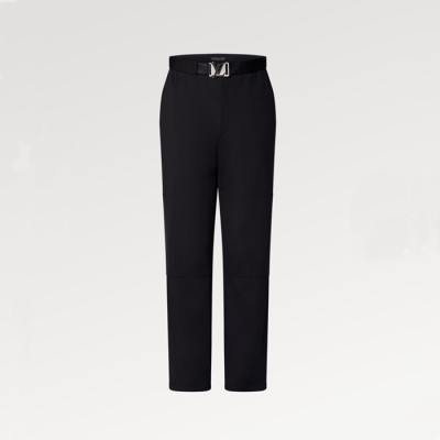 루이비통 남성 블랙 팬츠 - Louis vuitton Mens Black Pants - lv1960x