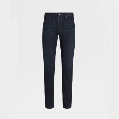 에르메네질도 제냐 남성 블루 청바지 -  Ermenegildo Zegna Mens Blue Jeans - zeg112x