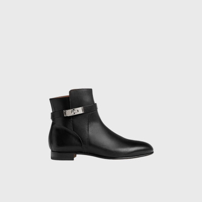 에르메스 여성 네오 앵클 부츠 【매장-200만원대】 - Hermes Womens Black Boots - he358x