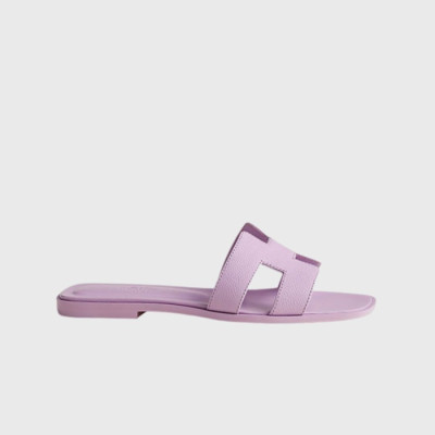 에르메스 여성 오란 샌들 【매장-150만원대】 - Hermes Womens Purple Slippers - he362x