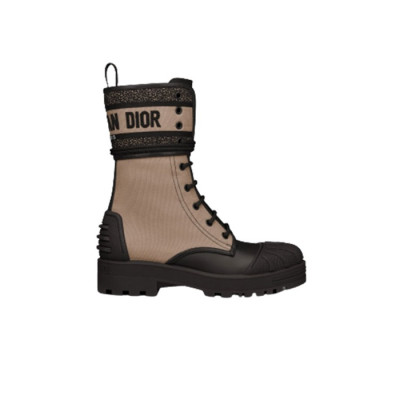 디올 여성 D-RACER 토프 & 블랙 테크니컬 패브릭 앵클 부츠【매장-210만원대】 - Dior Womens Black Boots - di760x