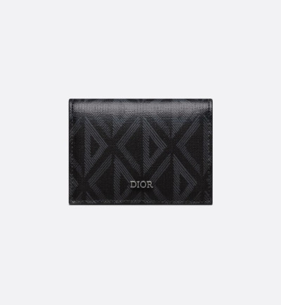 디올 남성 블랙 카드 지갑 - Dior Mens Black Card Wallets - di814x