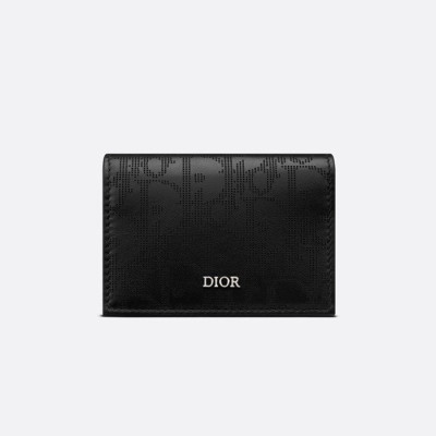 디올 남성 블랙 카드 지갑 - Dior Mens Black Card Wallets - di817x