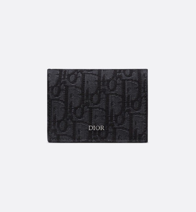 디올 남성 블랙 카드 지갑 - Dior Mens Black Card Wallets - di818x
