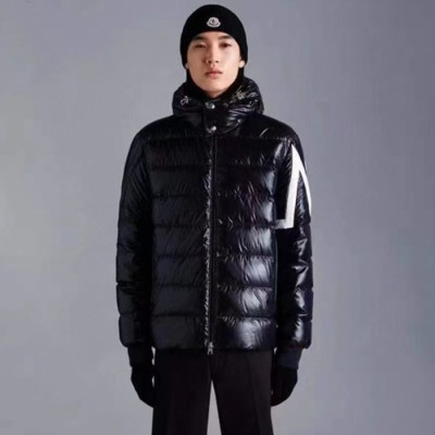 몽클레어 남성 구스 블랙 패딩 - Moncler Mens Black Padding - mo203x