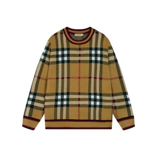 버버리 남성 브라운 크루넥 스웨터 - Burberry Mens Brown Sweaters - bu336x