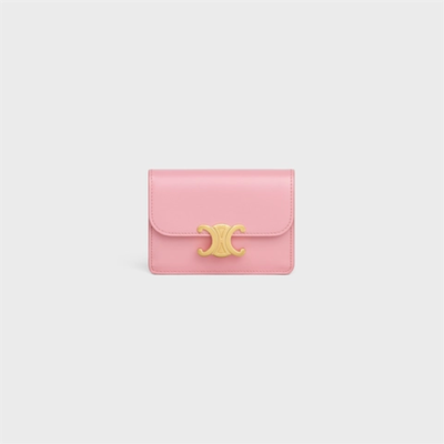 셀린느 여성 핑크 카드 지갑 - Celine Womens Pink Card Wallets - ce256x
