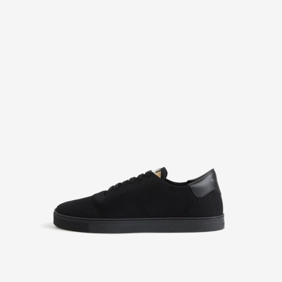 버버리 남성 블랙 스니커즈 - Burberry Mens Black Sneakers - bu331x
