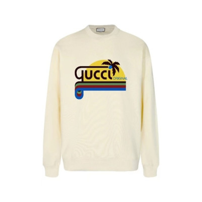 구찌 남성 베이직 아이보리  맨투맨 - Gucci Mens Ivory Tshirts - gu1116x