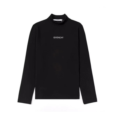 지방시 남성 캐쥬얼 블랙 맨투맨 - Givenchy Mens Black Tshirts - gi347x