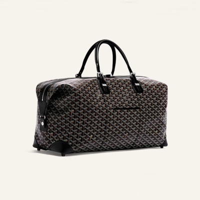 고야드 남성 블랙 키폴 - Goyard Mens Black Keepall - go27x