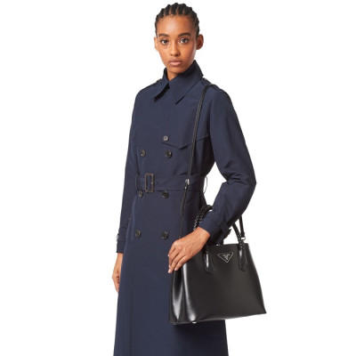 프라다 여성 블랙 숄더백 - Prada Womens Black Shoulder Bag - pr815x